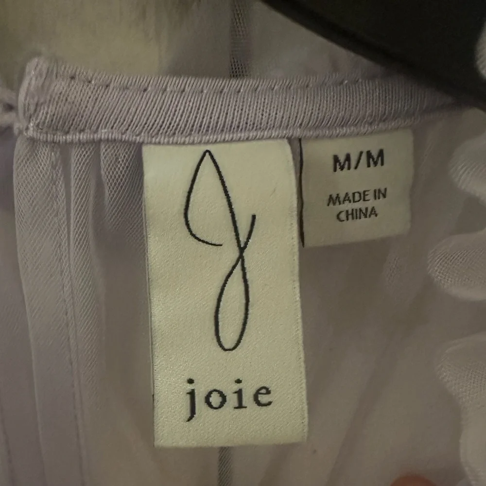 Joie Light Purple Sheer Blouse - Picture 4 of 4